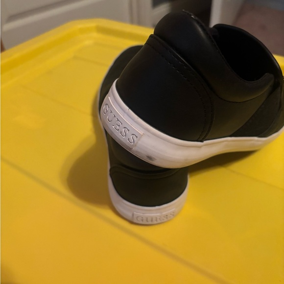 Black Guess Casual Ladies Loafers - Picture 3 of 4